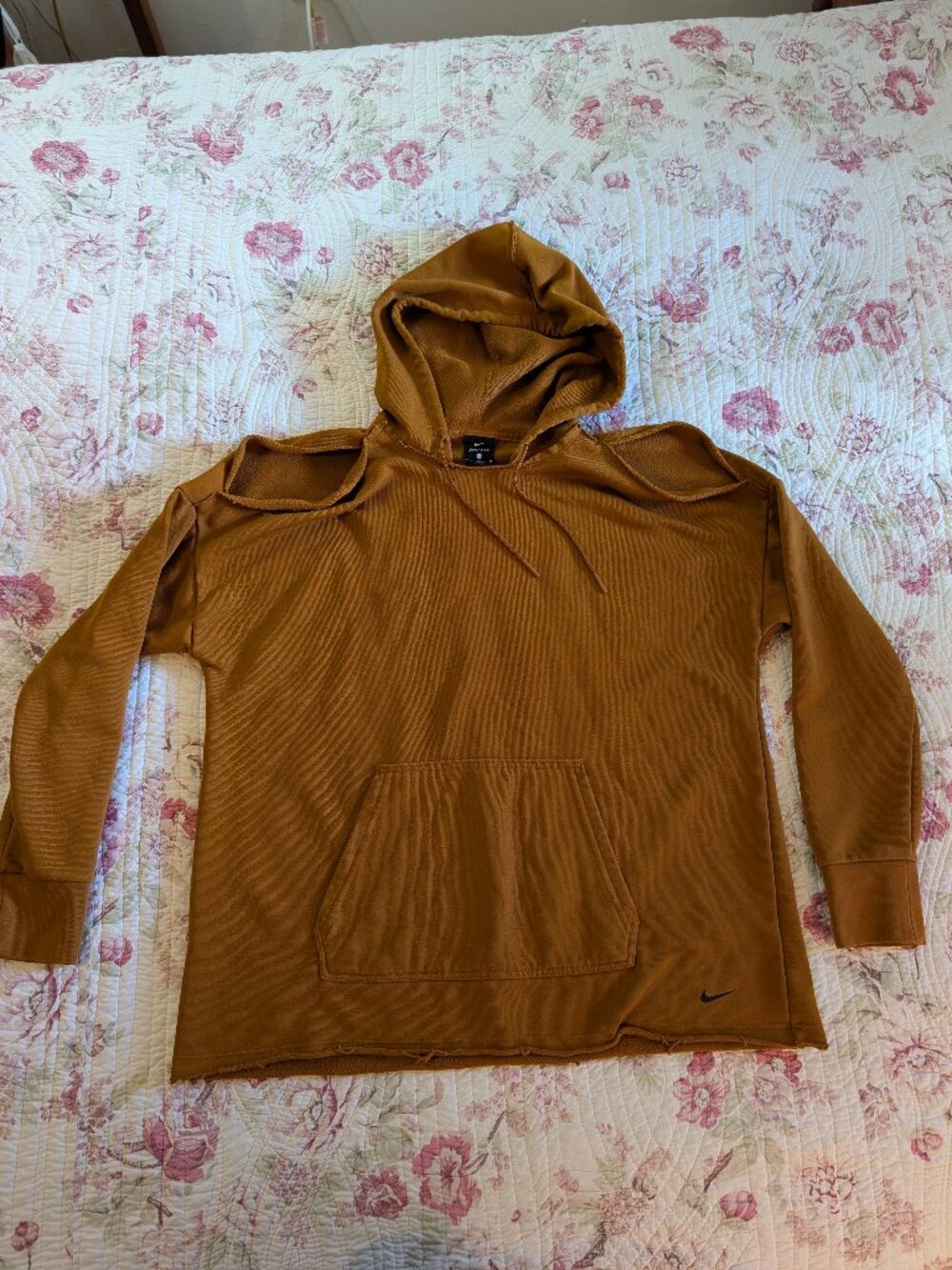 Nike open shoulder hoodie